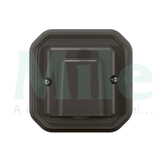 Plexo55 kábelkivezető d5-13mm 16A süllyesztett nyitott antracit LEGRAND