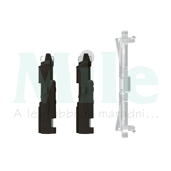 Plexo55 rögzítőköröm távtartóval normál hosszúság  LEGRAND