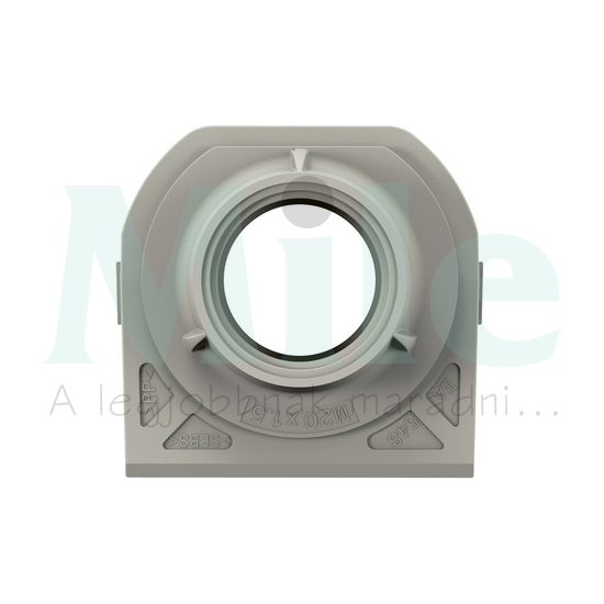 Plexo55 tömszelence M20 műanyag kezeletlen szürke LEGRAND