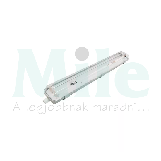 LED porpáramentes lámpatest falonkívüli 2x 18W (ff-nélkül) 220-240V AC G13 IP65 Asalite
