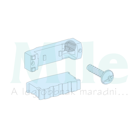 Síntartó LinergyBW POWERCLIP 4-pólus 400A 18mm-síntáv Prisma G Schneider
