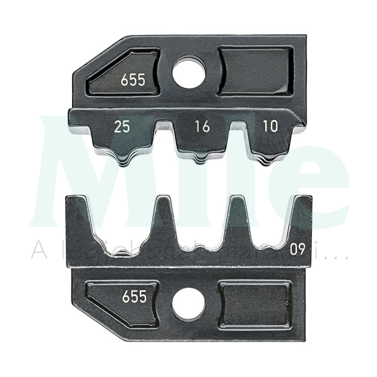 Présbetét érvéghüvelyhez érvéghüvely-hez 10-25mm2 trapéz-présforma KNIPEX