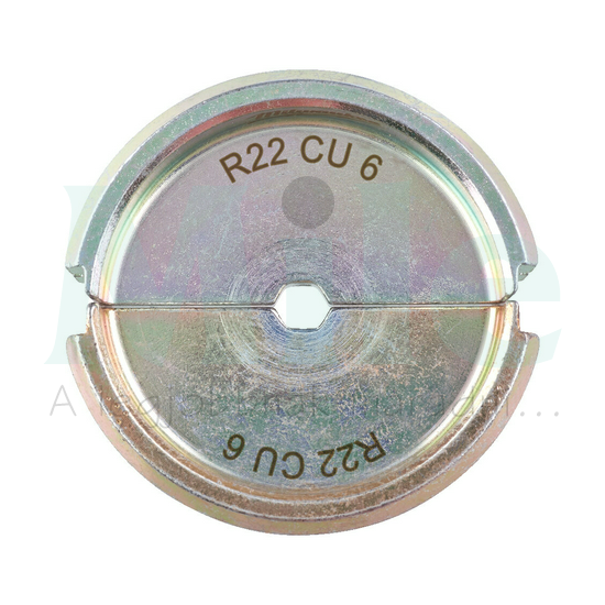 Présbetét M18 HCCT-hez hatszögű-présforma 6mm2 R22CU6 Milwaukee