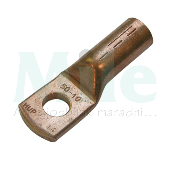 Préselhető réz kábelsaru DIN 46235 240mm2 12M/csavar csupasz 1-furattal 28 Haupa