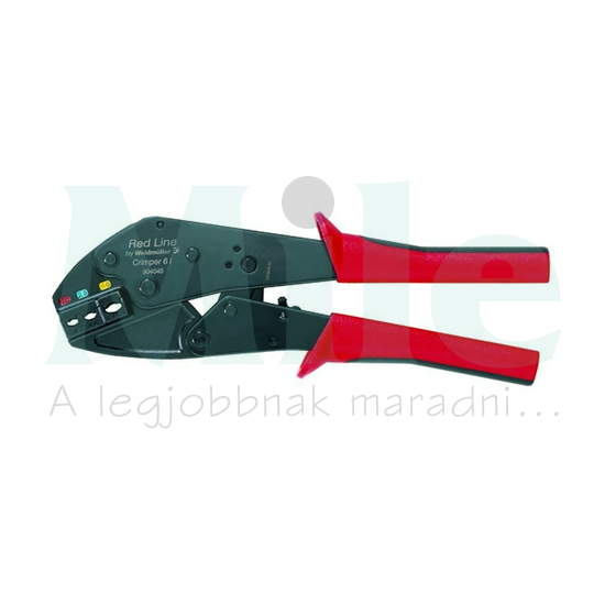 Présfogó szigeteletlen saruhoz kábelsaru/-összekötő-hoz 0,5-6mm2 CRIMPER 6 I Weidmüller