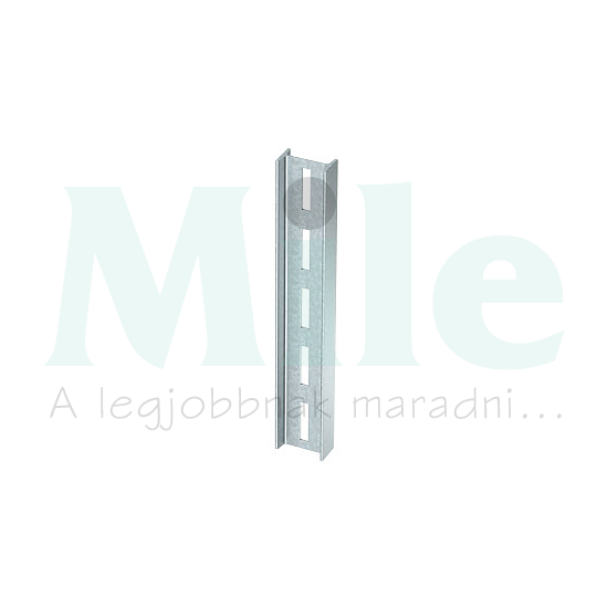 Profilsín perforált 1,6m I-profil 80mm x 42mm merítetten horganyzott IS 8 160 FT OBO-BETTERMANN