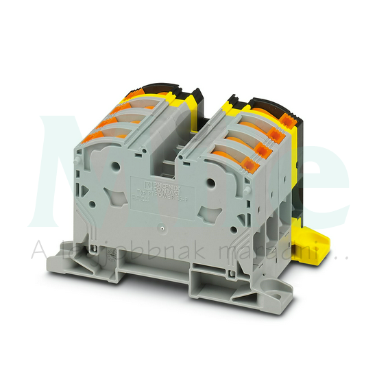 Nagyáramú kapocs közvetlen rögzítés 1-szint 8-poz 125A PTPOWER 35-3L/FE-F PHOENIX CONTACT