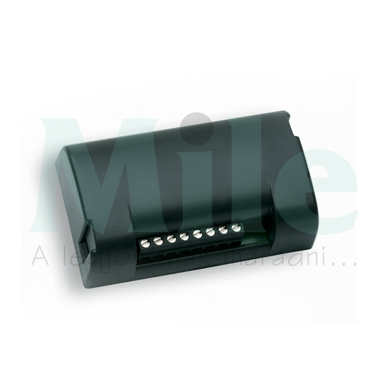 Rádiós vevő kapuhoz 2csatorna 433MHz ARCugró/HCS fix kód dobozos ONE.2WB BENINCA