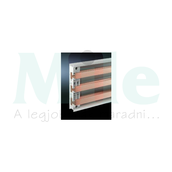 Réz (Cu) gyűjtősín (8,01kg/m) PLS 90mmx 10mmx 2400mm SV Rittal