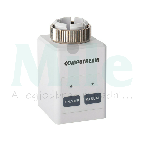 RF szelepmozgató radiátorra (Q72RF és Q20RF Wi-Fi-hez) M30x1,5mm-csatlakozó 3V IP30 QUANTRAX
