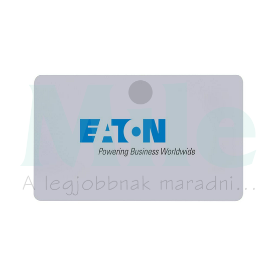 RFID (proximity) kártya EATON e-autótöltőhöz 85x54x1mm 5db EATON
