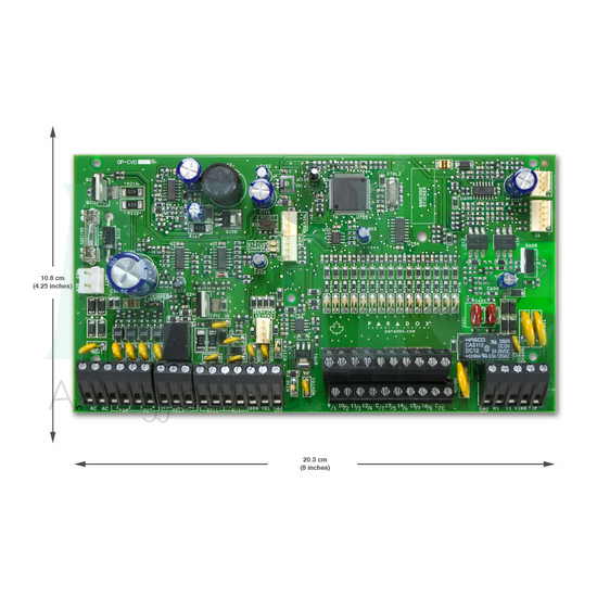 Riasztó központ panel 32-ig bővíthető 16-zóna SP7000 PARADOX