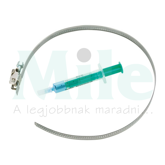 Rögzítőbilincs hőérzékelőhöz max. d250mm-csőhöz +kontakt folyadék Thermokon