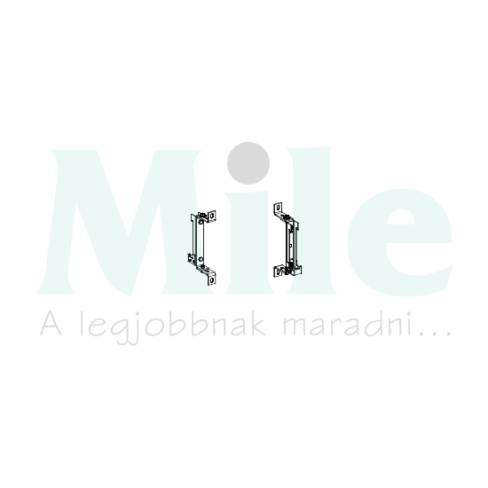 Rögzítőbilincs tokozott sínhez Canalis Schneider