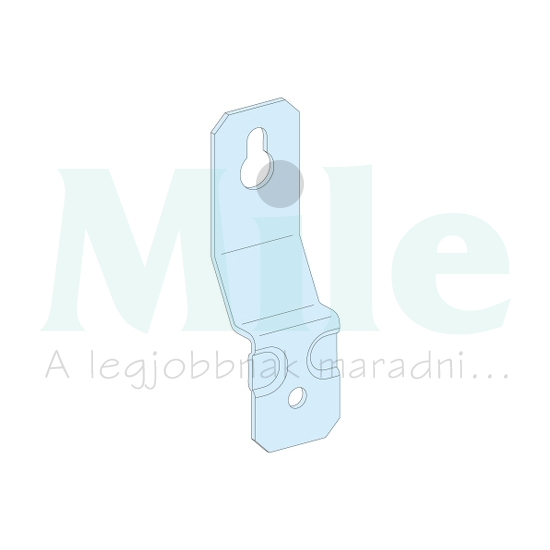 Rögzítőfül fali szereléshez külső csavaros (4db) fém fehér 9001-RAL Prisma G Schneider