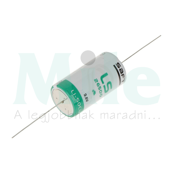 Ipari elem C forrasztható lítium-thionyl-klorid (Li-SoCl2) 3.6V lítium Baby(C/R14) SAFT
