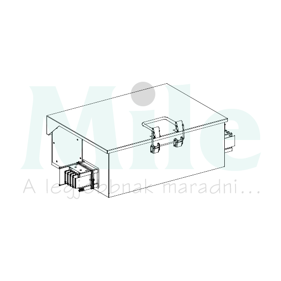 Síncsatorna leágazódoboz 3P+N+PE 630A 230-690V/AC50Hz vezetékbevezetővel IP55 Canalis Schneider