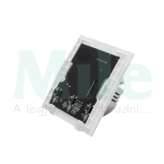 B6 RF okos kapcsoló ZigBee3.0+RF 10A/240VAC 3csat. fali jeladó betét RF B63 UNI SmartWise