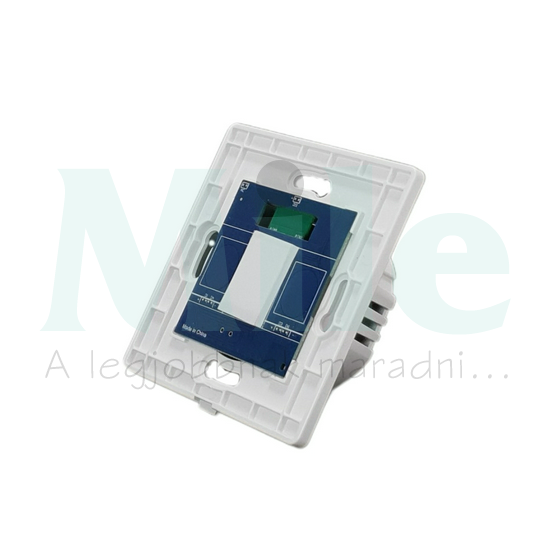 SmartWise T61 UNI Wi-Fi+eWeLink-Remote univ bekötésű 1 áramkörös érintőkapcsoló