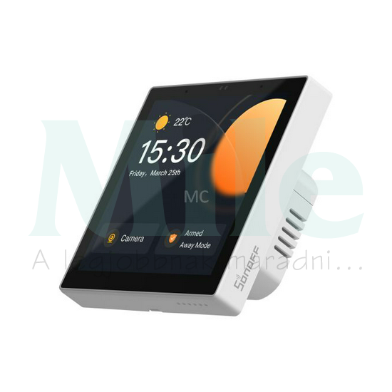 Sonoff NSPanel Pro érintőképernyős vezérlőpanel Zigbee és Bluetooth gateway fehér