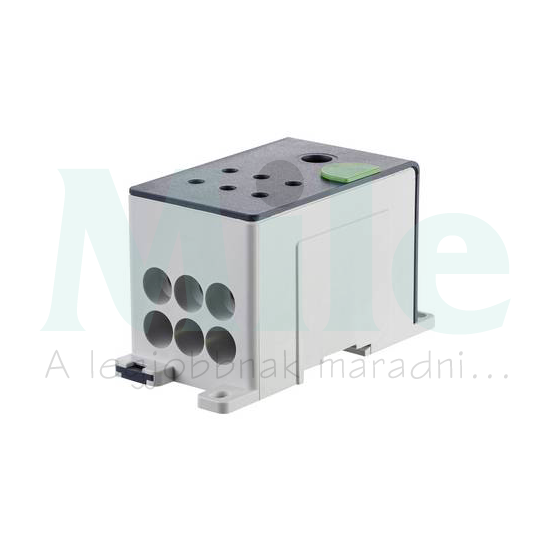 Sorkapocs elosztóblokk jelölőfedéllel 250/200A 1x120+6x325mm2 szürke 1P 120mm2/ PDB+ FTG