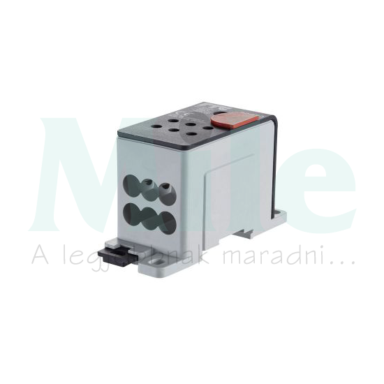 Sorkapocs elosztóblokk jelölőfedéllel 80/63A 1x25+6x10mm2 szürke 1P 25mm2/ PDB+ FTG