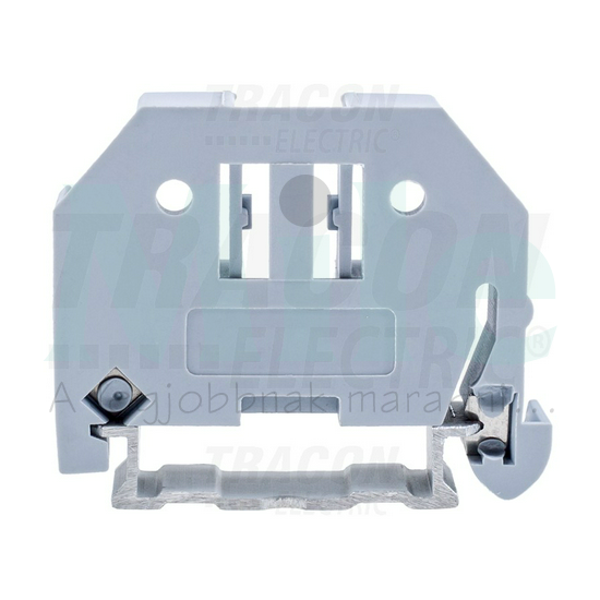 Sorkapocs végbak TSKc-hez műanyag szürke TRACON