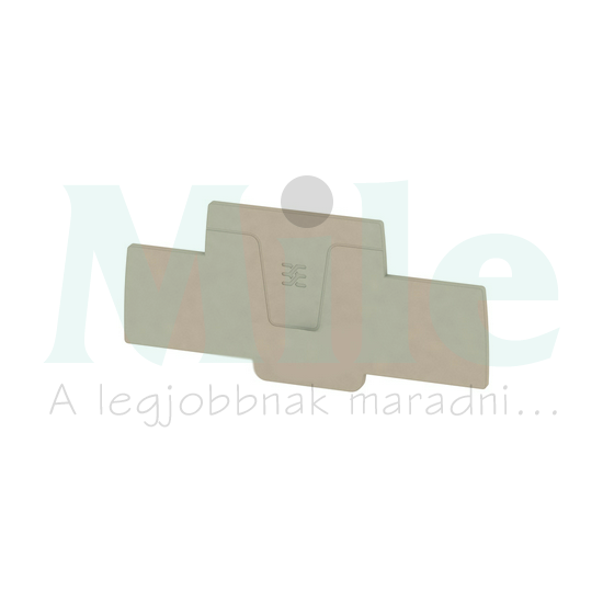 Sorkapocs véglap bézs 2.1mm AEP 2T 4 Weidmüller