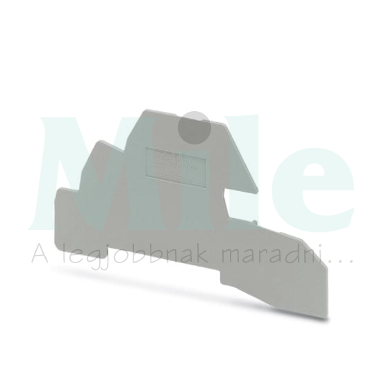 Sorkapocs véglap szürke 1.5mm-va D-PIK 4 PHOENIX CONTACT