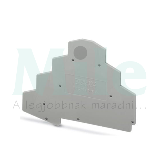 Sorkapocs véglap szürke 2.2mm-va D-ST 2,5-PE/3L PHOENIX CONTACT