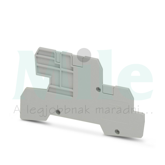 Sorkapocs véglap szürke 2.2mm D-UTI/3 PHOENIX CONTACT