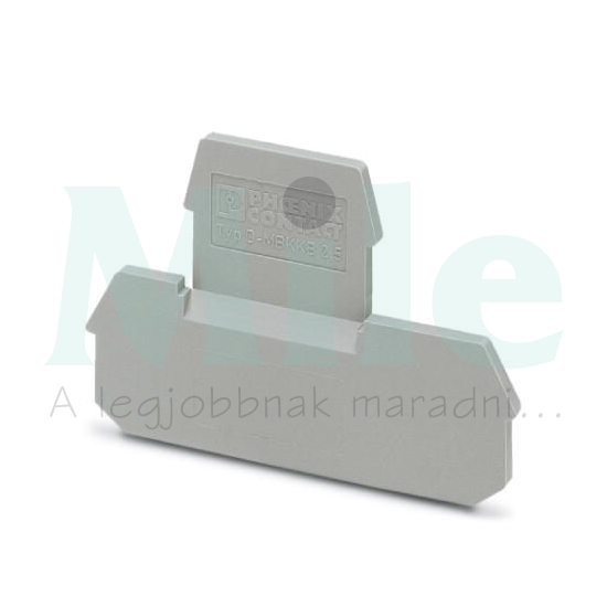 Sorkapocs véglap szürke 5mm-va D-MBKKB 2,5 PHOENIX CONTACT