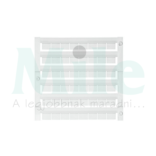 Sorkapocsjelölő lap feliratozható 5x8mm fehér 8mm-modultáv DEK 5/8 MC NE WS Weidmüller