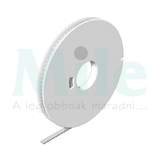 Sorkapocsjelölő lap THM MPP jelölőgéphez fehér 5mm-modultáv DEK 5/5 MM WS Weidmüller