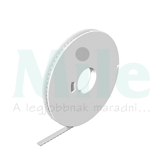 Sorkapocsjelölő tekercs feliratozható 8x6mm 600szám/tekercs fehér WS 8/6MM WS Weidmüller