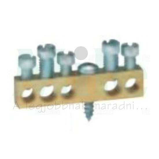 Sorkapocssín N szigeteletlen 2x16+3x10mm2 6kA réz kezeletlen PractiboxS LEGRAND