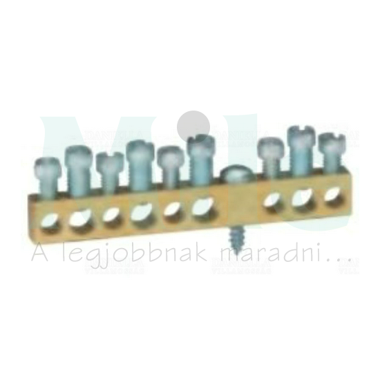 Sorkapocssín N szigeteletlen 4x16+5x10mm2 6kA réz kezeletlen PractiboxS LEGRAND