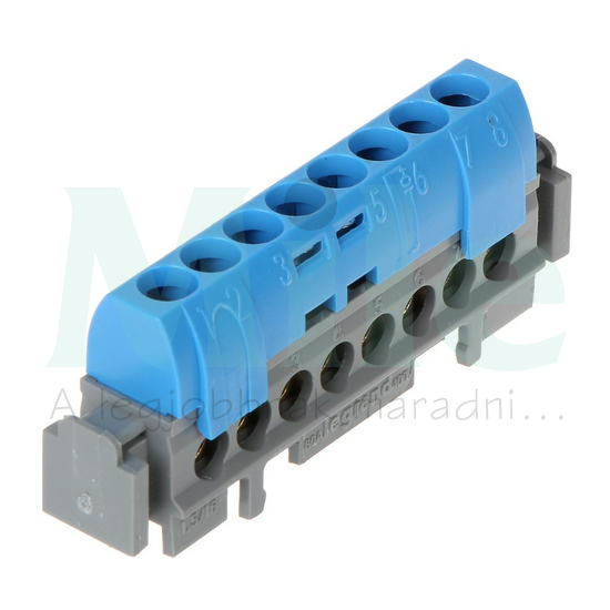 Sorkapocssín N szigetelt 8x1,5-16mm2 kék 80A réz kezeletlen Lexic LEGRAND