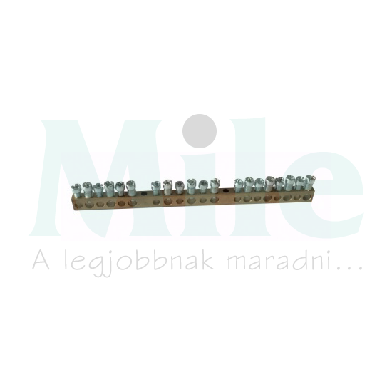 Sorkapocssín PE szigeteletlen 10x16+10x10mm2 6kA réz kezeletlen PractiboxS LEGRAND