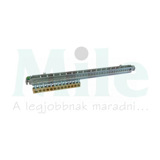 Sorkapocssín PE szigetelt 18M 1x25+12x16mm2 10kA réz kezeletlen PractiboxS LEGRAND