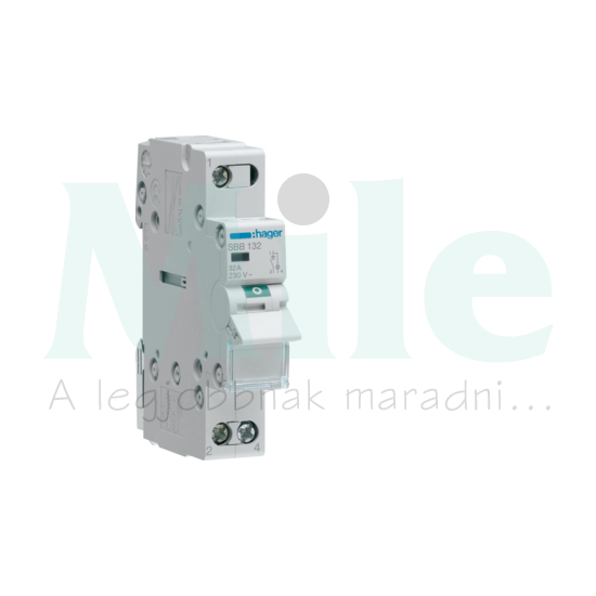 Sorolható szakaszoló SBB Hager