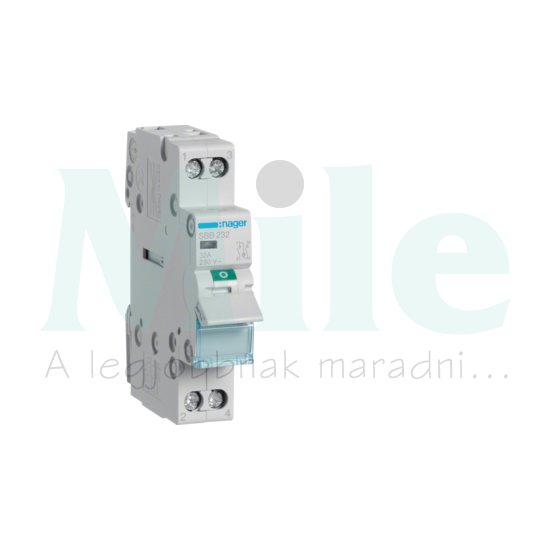 Sorolható szakaszoló SBB Hager