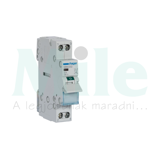 Sorolható szakaszoló SBM Hager