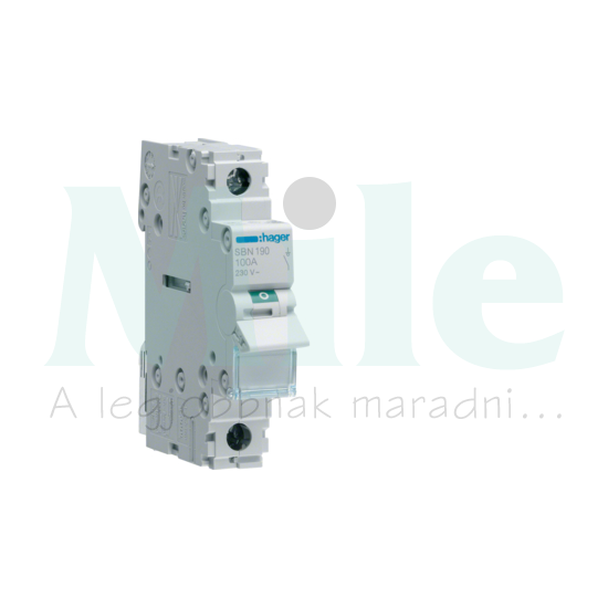 Sorolható szakaszoló SBN Hager