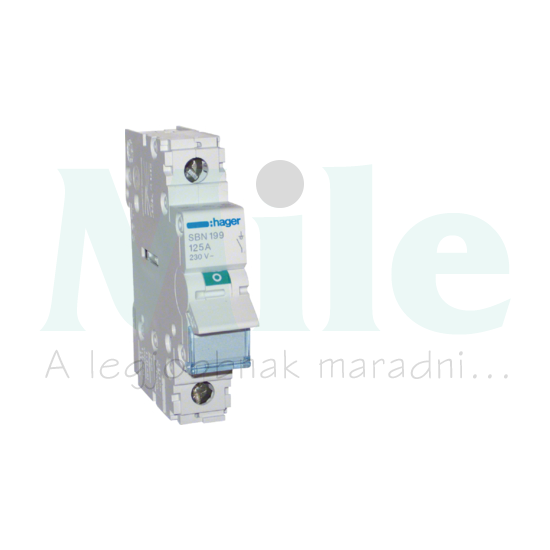 Sorolható szakaszoló SBN Hager