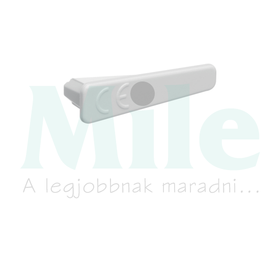 Sorolósín végzáró 1P fésűs sínhez KZN Hager