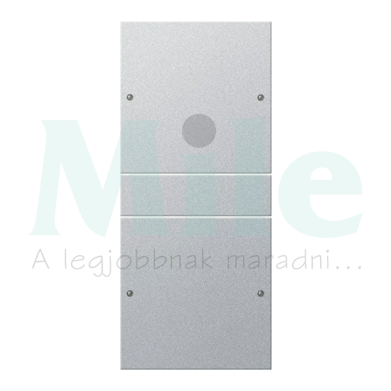 ST55 KNX érintőfedlap (1+1)pár=4gomb/2modul alumínium GIRA