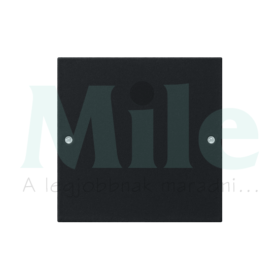 ST55 KNX érintőfedlap 1pár=2gomb/1modul +feliratmező +termosztát fekete GIRA