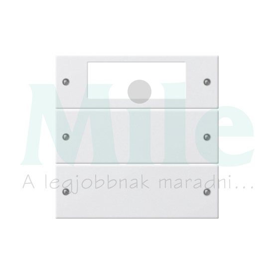 ST55 KNX érintőfedlap 2pár=4gomb/1modul +termosztát fehér GIRA