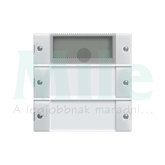 ST55 KNX érintőfedlap 2pár=4gomb/2modul +feliratmező +termosztát fehér GIRA